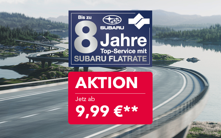 Subaru Flatrate Aktion Badge